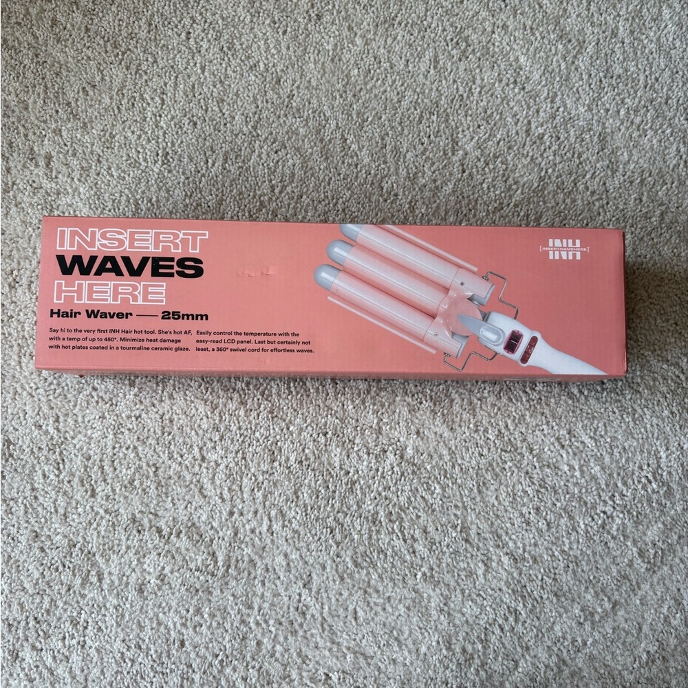Insert Waves Here Hair Waver - Pink